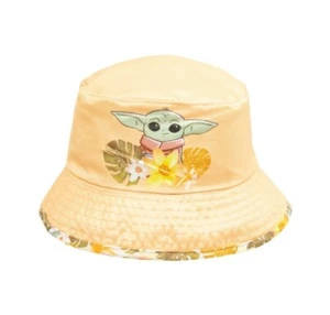 STAR WARS BABY YODA TODDLER BOYS REVERSIBLE BUCKET STYLE HAT NEW W TAG ONE SIZE - Picture 1 of 9