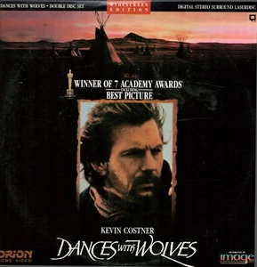 "Dances with Wolves" Widescreen Orion Image Laserdisc LD - Kevin Costner - Picture 1 of 2