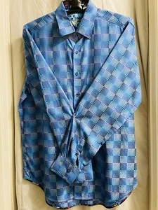 Robert Graham Long Sleeved Button Down Shirt sized Medium - Picture 1 of 10