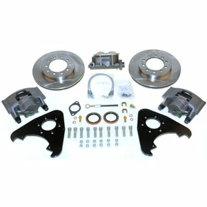 Fits 1970-78 Jeep CJ5/CJ7 SSBC Front Disc Brake Kit (clear iron calipers) - Picture 1 of 4