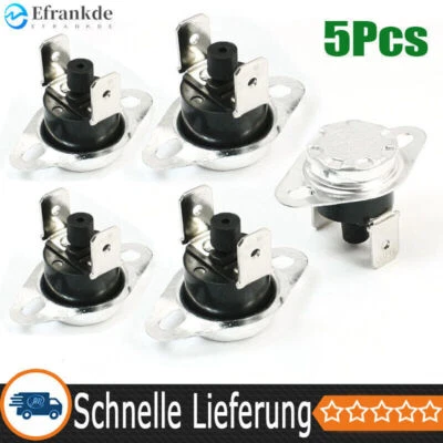 5Pcs KSD301 Thermostat Temperaturschalter für Mikrowellenherd Kaffeemaschine DE - Bild 1 von 4