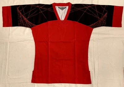 NIB! Century Martial Arts Demo Team Gi Pullover Top Red Black Adult Size Med - Image 1 of 4