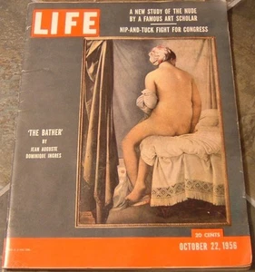 Life - The Bather - Oct 22, 1956, Nudes, Jacques Cousteau, Don Larsen - Foto 1 di 3