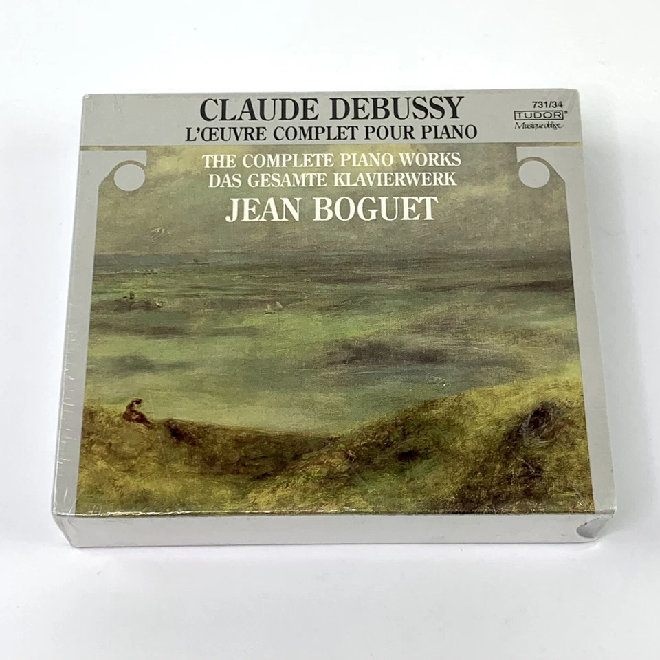 Debussy Complete Piano Works Jean Boguet [Tudor, 4 CD Box Set] SEALED RARE Foto 1 de 4