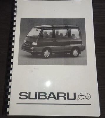 Manuale officina Subaru Libero E12 - Immagine 1 di 2