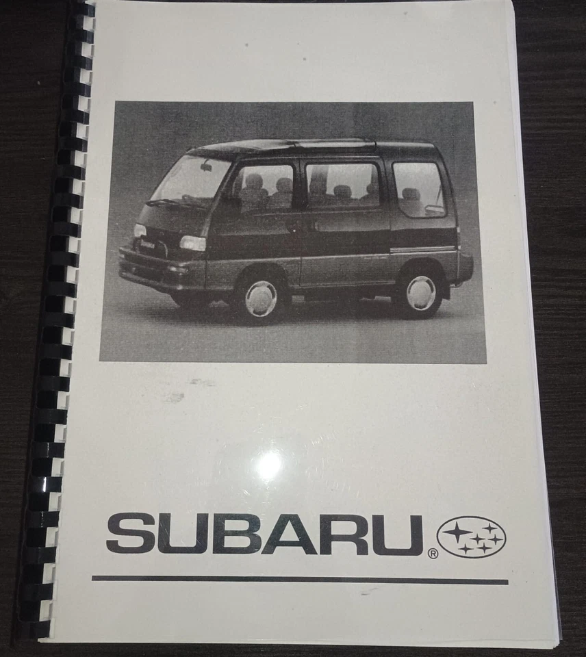 Manuale officina Subaru Libero E12 - Immagine 1 di 2