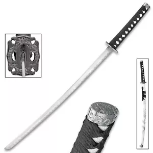 K Exclusive Cloud Dragon Katana - Stainless Steel Blade, Scabbard with Dragon - Picture 1 of 4
