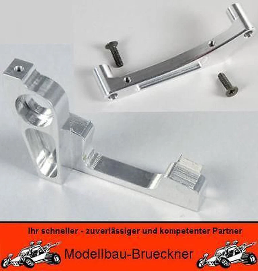 Alu-Motorbock groß + klein 1:6 2WD Marder Off-Road Buggy Truck FG 06486 06485/01 - Bild 1 von 1