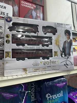 Harry Potter Hogwarts Express Train Set LIONEL Wizarding World 28pc 65” X 41” - Image 1 of 3