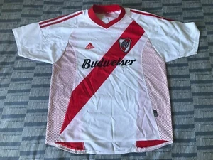 Camiseta de fútbol local River Plate 2003-2004 talla extra grande Adidas - Imagen 1 de 4