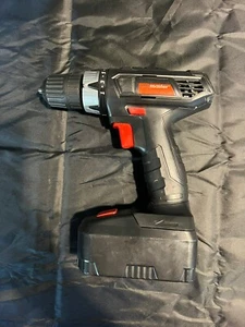 Used Drill Master 62873 Cordless Drill Driver 18 Volt 3/8" Tool w/ Battery - Picture 1 of 5