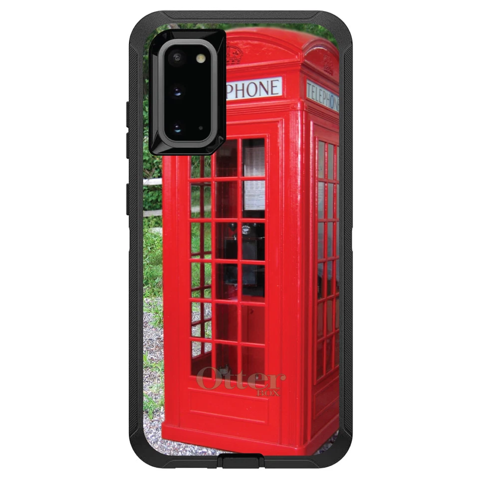 OtterBox Defender for Galaxy S (Choose Model) Red London Phone Booth - Image 1 of 1