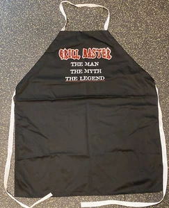NEW Attitude Aprons Fully Adjustable "Grill Master Man Myth Legend" Apron - Picture 1 of 4