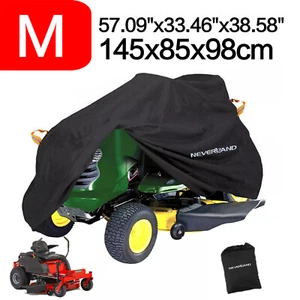 Cubierta universal para tractor cortacésped M impermeable nieve resistente a los rayos UV jardín - Imagen 1 de 9
