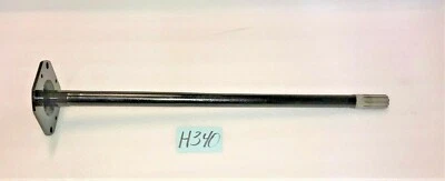 MG MGA 1500 LADO DERECHO/DERECHO 10 ESTRÍAS EJE TRASERO RUEDAS DE ACERO 1956 - 1959 H340 Foto 1 de 4