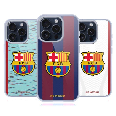 KIT OFICIAL FC BARCELONA 2023/24 CRISTA CAPA GEL MACIA PARA CELULARES APPLE iPHONE - Imagem 1 de 4