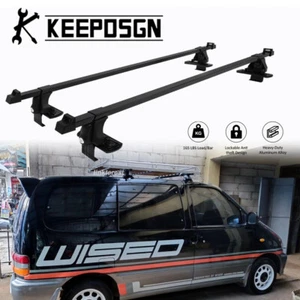 for Nissan Serena Car Top Roof Rack Cross Bars Cargo Carrier Luggage Aluminum - Bild 1 von 8