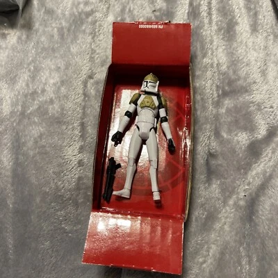 Boneco Star Wars Clone Wars CLONE TURBO TANK GUNNER Hasbro novo em blister - Imagem 1 de 4