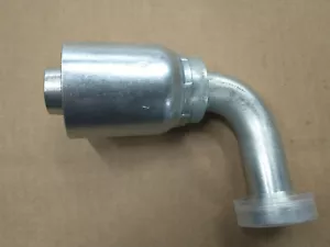 Parker 16N77-16-20 Verschraubung 1-1/4 Zoll Schlauch x 1 Zoll SAE Code 62 Flanschkopf - 90 Grad - Bild 1 von 6