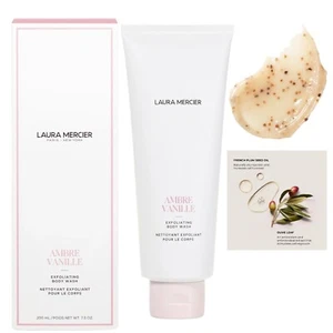 Laura Mercier AMBRE VANILLE Peeling Duschgel 7,5 Unzen versiegelte Tube Neu im Karton - Bild 1 von 1