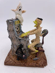 Department 56 Lit Halloween Scene Mummy #35137M - Picture 1 of 4
