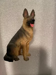3 3/4" German Shepherd Sand cast Figurine *Nice/Display* BT1 - Picture 1 of 6