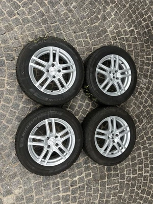 494-Opel Crossland Winterreifensatz Michelin 195/60/R16 Dezent Alu:51742-ET:15 - Bild 1 von 4