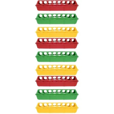  3 Pieces Futterautomat Für Geflügel Kein Abfall-hühnerfutterautomat - Bild 1 von 4