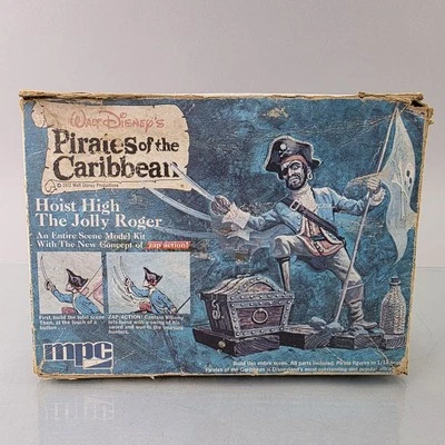 MPC Pirates of the Caribbean Hoist High The Jolly Roger Model Kit SEALED BAG - Image 1 of 4