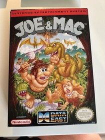 Joe & Mac Nintendo NES 1992 Video Game (Great condition)