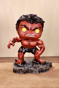 Marvel Funko Pop! Custom Red Hulk Avengers Assemble Deluxe 6" Funko Sammlerstück - Bild 1 von 6
