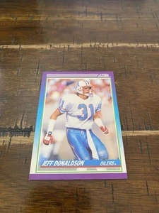 Jeff Donaldson 1990 Score Houston Oilers #131 - Picture 1 of 2