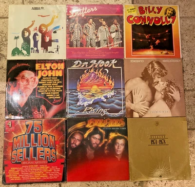 40 x 1970s VINYL LP RECORDS ALBUMS JOBLOT 2/6💥 - Imagem 1 de 4