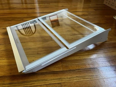 KitchenAid Refrigerator Split Glass Shelf WPW10737427 FREE Shipping - Image 1 of 4