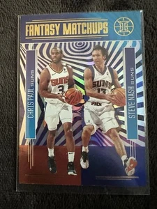2021 Panini Illusions - Fantasy Matchups - Chris Paul Steve Nash - Picture 1 of 2