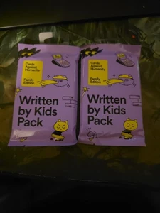 2 packs of Cards Aginst Humanity Family Edition Written By Kids - Picture 1 of 2