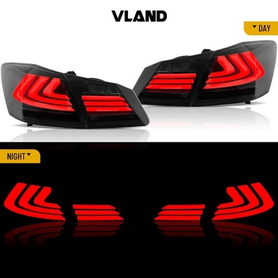 Luces traseras LED VLAND para Honda Accord 2013-2017 sedán de 4 puertas luces traseras Foto 1 de 4