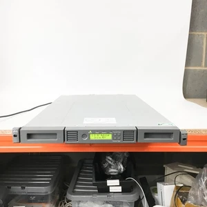 HP STORAGEWORKS 1/8 G2 TAPE LIBRARY AUTOLOADER - 1U Rack Mountable + PSU - Picture 1 of 9