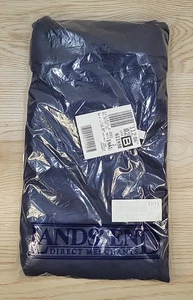 New Lands' End Women's Mock Turtleneck Size Large Long Sleeve Cotton/Poly Navy - Picture 1 of 5