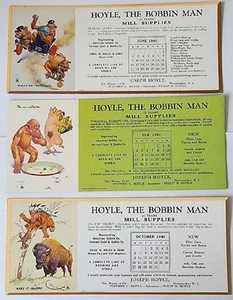 Secador de tinta Lawson Wood Monkeys 1940 Joseph Hoyle Bobbins carretes Woonsocket Ri. - Imagen 1 de 7