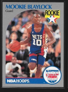 Mookie Blaylock Nets 1990 NBA Hoops Rookie Card #193 - Picture 1 of 2