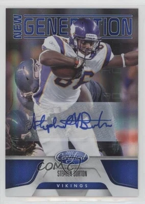 2011 Certified New Generation Mirror Blue /100 Stephen Burton #241 Rookie RC - Image 1 of 2