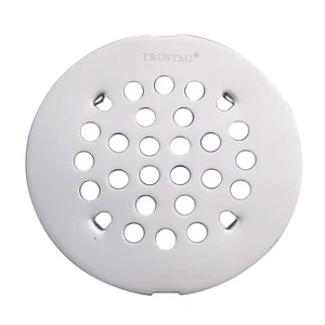 TRUSTMI 4-1/4 Inch Snap-in Shower Floor Drain Replacement Cover,Polished Chro... - Picture 1 of 6