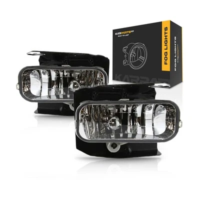 适用于福特 Expedition 雾灯 1999 - 2002 前对卤素透明镜头 — 第 1/4 张图片