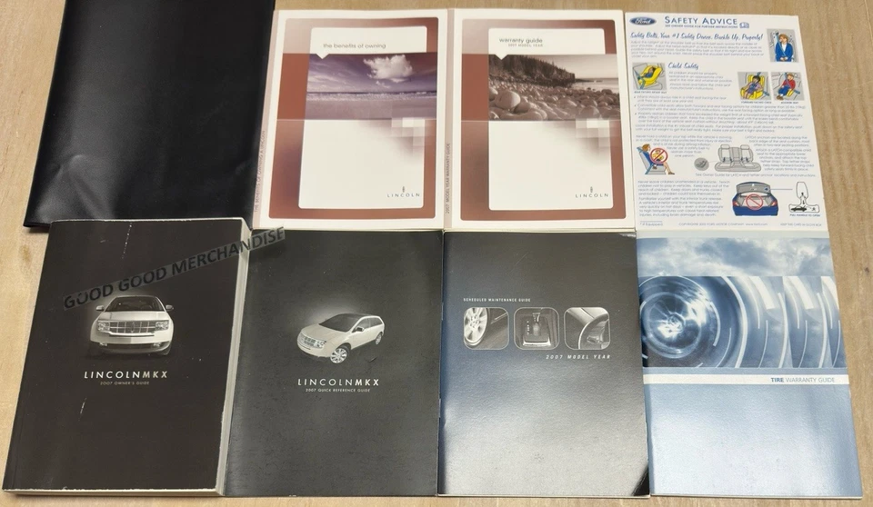 Lincoln MKX 2007 manual del propietario 3,5 L AWD tracción delantera crossover deportivo base premium de lujo Foto 1 de 1