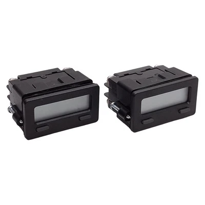 Lot of 2 Red Lion CUB7T100 Timer Module, 8-Digit Display, 1/32 DIN, *NO BATTERY* - Image 1 of 4