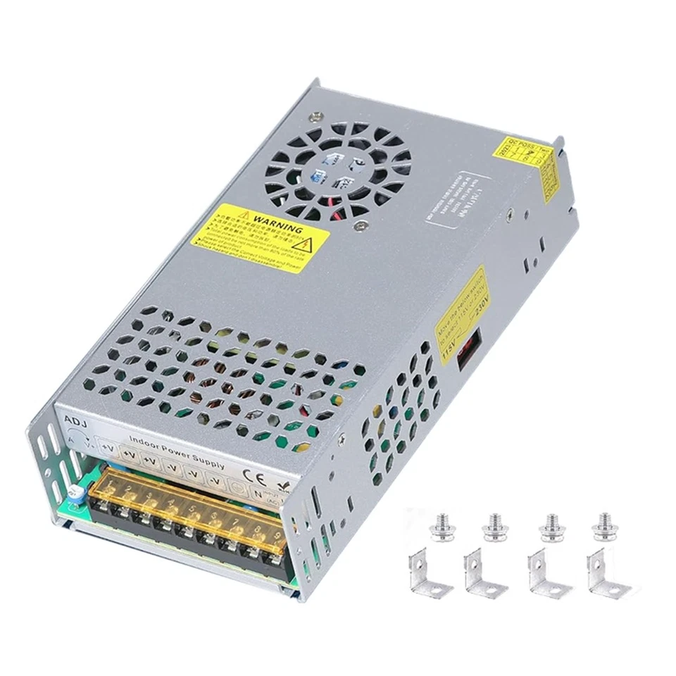 Alimentatore DC 36V 16.7A 600W Convertitore da 110V AC A 36V Trasformatore 7423 - Image 1 of 1
