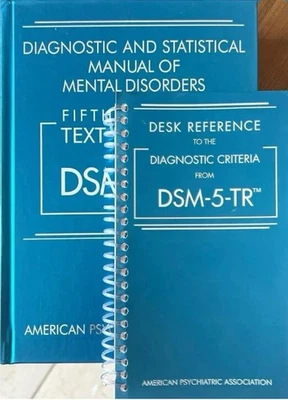 New DSM 5 TR Hardcover & Desk Reference Spiralbound Combo Pack Free Shipping - image 1 of 4