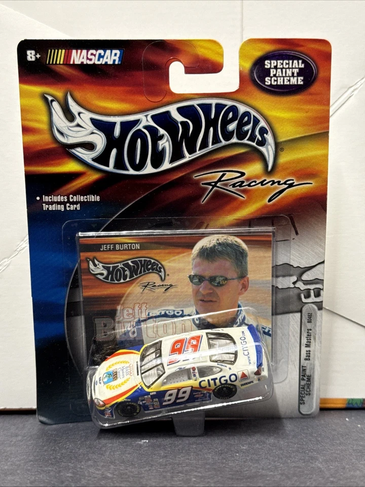 Jeff Burton Citgo/Bass Masters 2002 1:64 NASCAR Hot Wheels carreras diecast NUEVO Foto 1 de 4