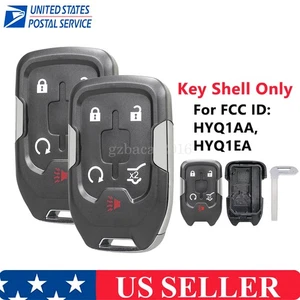 2 Remote Key Fob Shell Case 5B for GMC Acadia Terrain 2017 2018 2019 2020 2021 - Picture 1 of 8